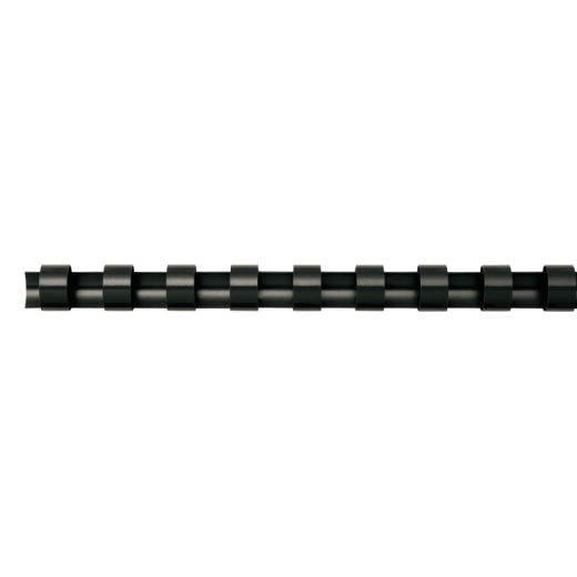 Fellowes Plastikbinderücken 5347705 DIN A4 19mm schwarz 100 St./Pack,