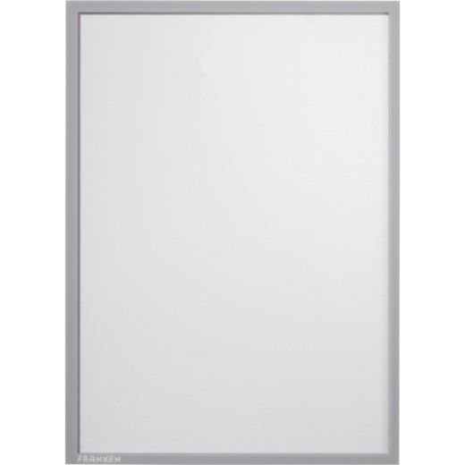 Franken Dokumentenhalter Frame It X-tra! Line ITSA4M 12 DIN A4 grau, - FRAITSA4MGR