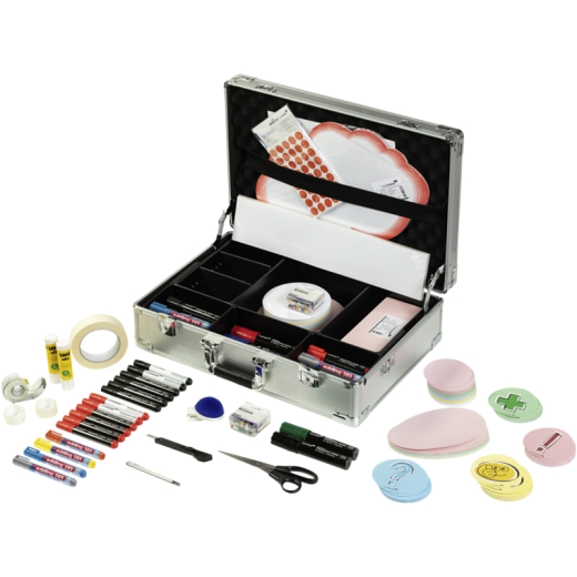 Legamaster Moderationskoffer Professional 7-225400 metall, - 154224600
