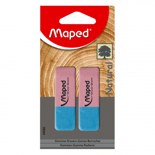 Maped Radierer DuoGom 010762FM mittel 2St., - 317209300