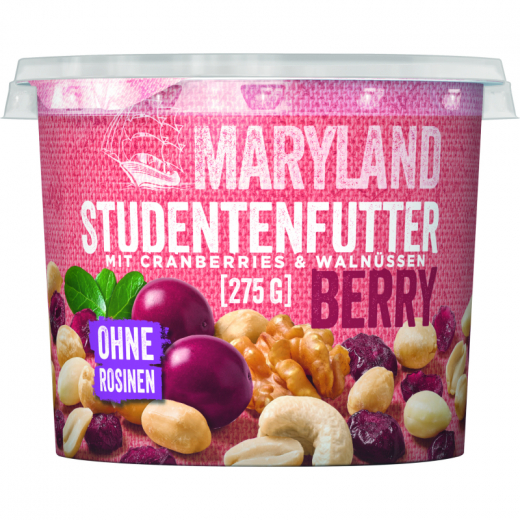 MARYLAND Studentenfutter Berry 92001 275g, - 492150400