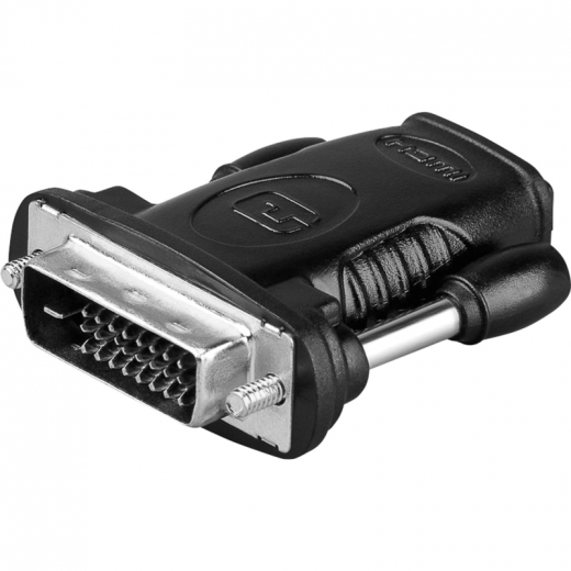 Goobay Adapter HDMI/DVI-D 68482 HDMI Buchse auf DVI-D Stecker, - 785005700