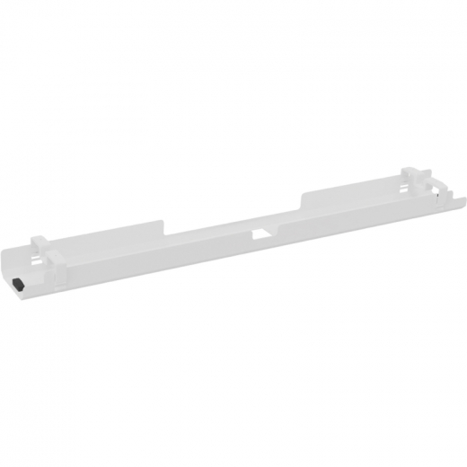 Kabelkanal horizontal beidseitig abklappbar für Tische B1800mm ws,