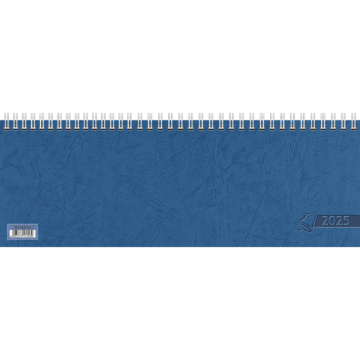 Glocken Querkalender 5072321305 29,7x10,5cm 1W/2S 112S blau, - 640048700