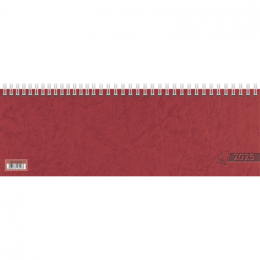 Glocken Querkalender 5071921205 29,7x10,5cm 1W/1S 64S rot,