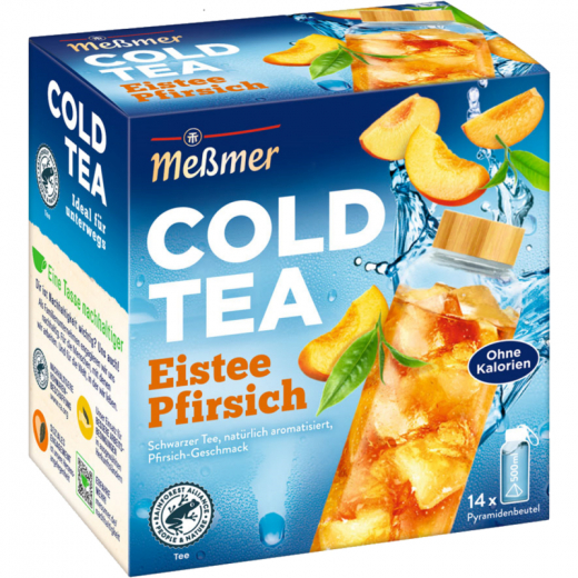 Meßmer Tee COLD TEA 106040 Eistee Pfirsich 14St., - 492136100