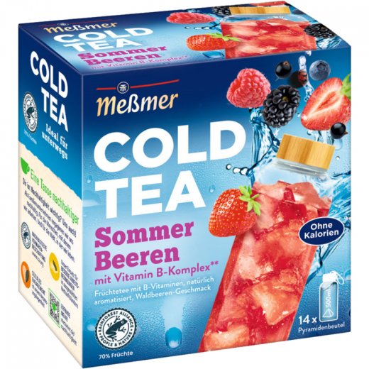 Meßmer Tee COLD TEA 107643 Sommer-Beeren 14St, - 492149900