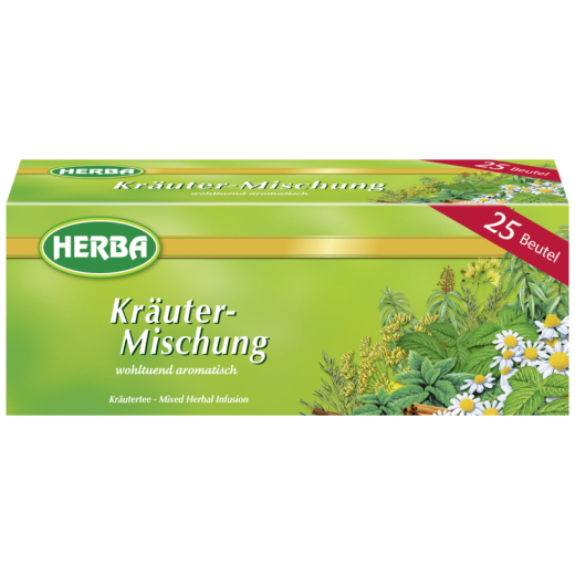 HERBA Tee Kräuter-Mischung 7676 25St, - 492166200
