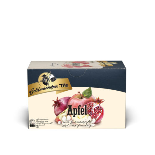 Goldmännchen Tee 4477 Apfel mit Granatapfel 20 St./Pack.,