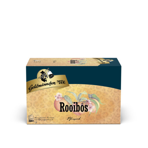 Goldmännchen Tee 4485 Rooibos mit Pfirsicharoma 20 St./Pack.,