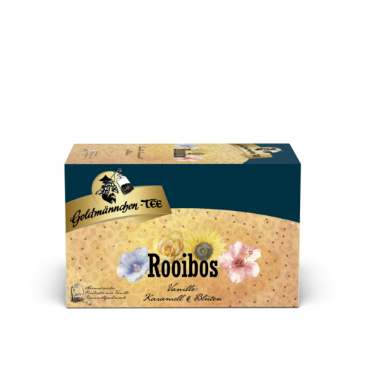 Goldmännchen Tee 4483 Rooibos Vanille-Karamell 20 St./Pack.,