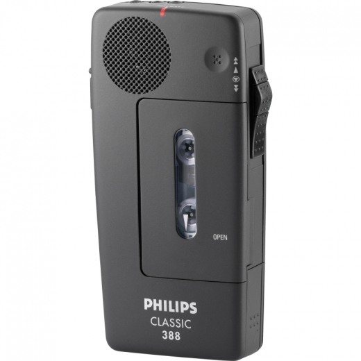 Philips Diktiergerät Pocket Memo 388 Classic LFH0388/00B schwarz, - PHIB0388