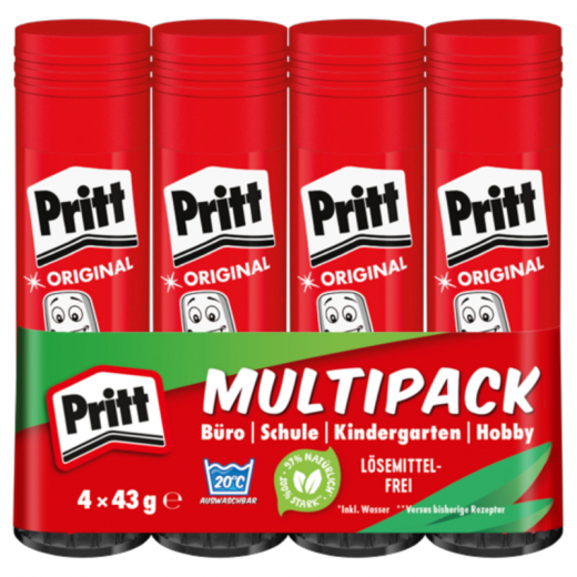 Pritt Klebestift PK8MP 43g 4St., - STA9HPK8MP