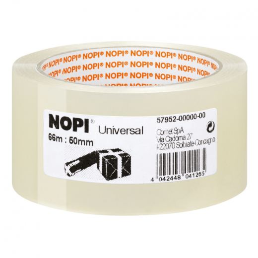 NOPI Packband 57952-00000 50mmx66m transparent,