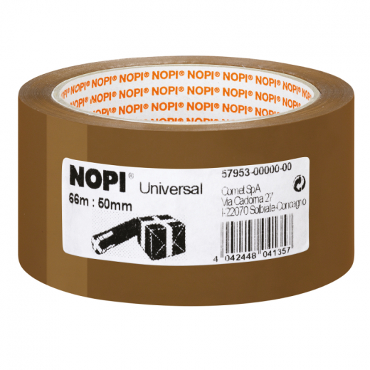 NOPI Packband 57953-00000 50mmx66m braun, - BDF57953