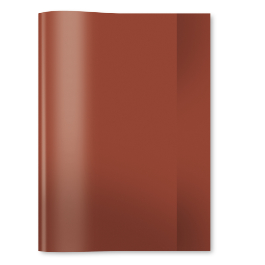 HERMA Heftschoner 7488 A4 PP tr braun, - 710174022