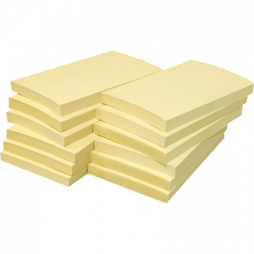 Info Haftnotiz 5655-11box 125x75mm gelb 12 St./Pack., - GLO565511BOX