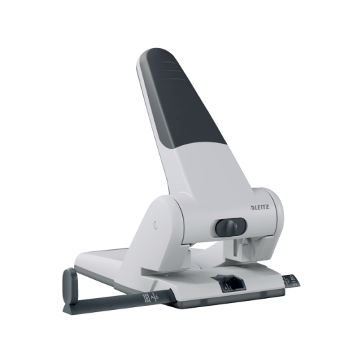 Leitz Registraturlocher 51800084 max. 65Blatt Aluminium silber, - LEI5180SI