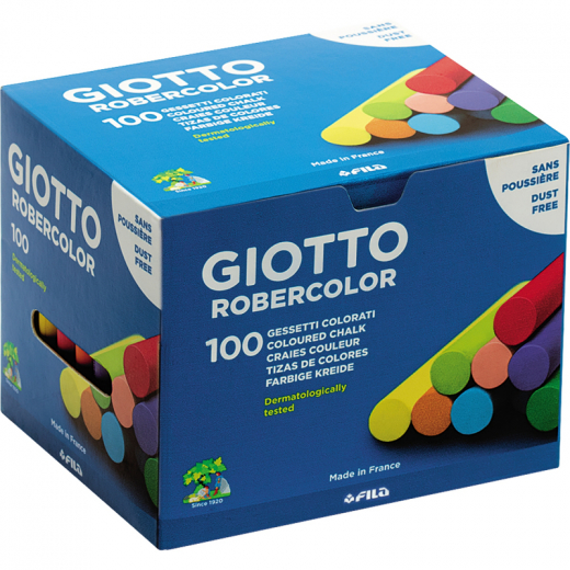 Lyra Wandtafelkreide GIOTTO Robercolor 5390 00 sortiert 100St., - 331311500