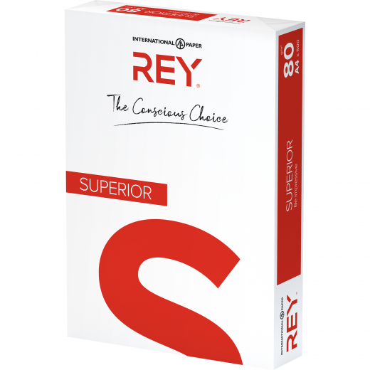 Rey Kopierpapier Superior Premium 2100011160 A4 80g 500 Bl./Pack., - 326751