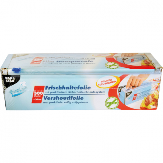 PAPSTAR Frischhaltefolie 10518 30cmx300m transparent, - 379826