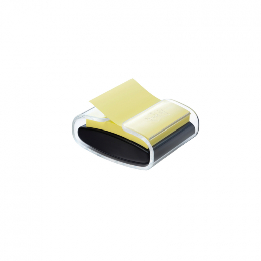 Post-it Haftnotizspender Super  Sticky PRO-B1Y schw+Z-Notes ge, - MMMPROB1Y