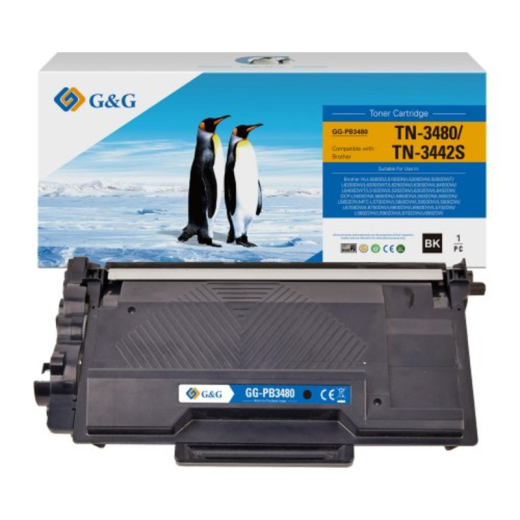 G&G Toner 14295 wie Brother TN-3480 XL bk, - 102375090