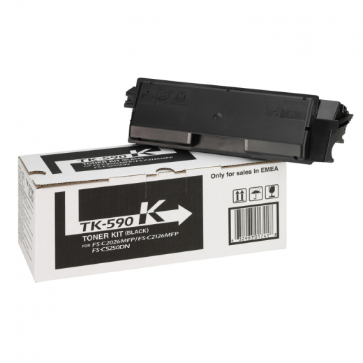 KYOCERA Toner 1T02KV0NL0 TK-590K 7.000Seiten schwarz, - KYOTK590K