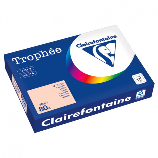 Clairefontaine Kopierpapier 1769PC A4 80g lachs 500Bl,