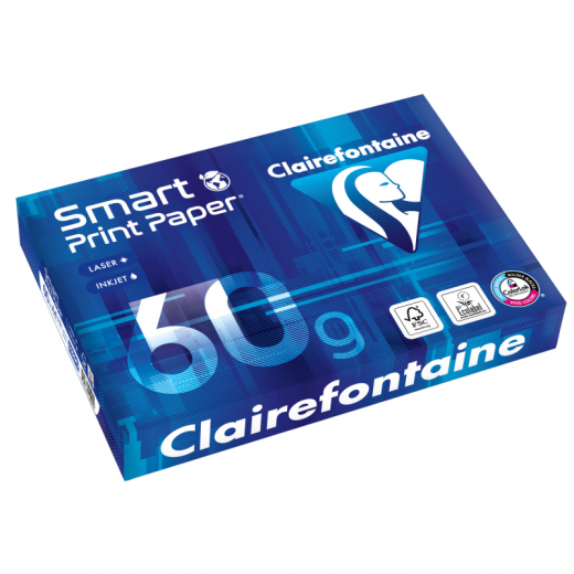 Clairefontaine Kopierpapier 1929C DIN A4 60g weiß 500 Bl./Pack.,