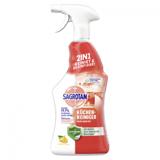 Sagrotan Küchenreiniger Spritzige Zitrone 3129277 750ml,