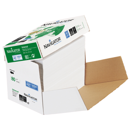 Navigator Kopierpapier 82470A80S DIN A4 80g hf ws 2.500 Bl./Pack.,