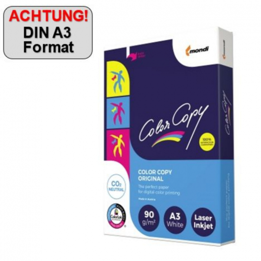 Color Copy Kopierpapier 2100005106 DIN A3 90g weiß 500 Bl./Pack.,