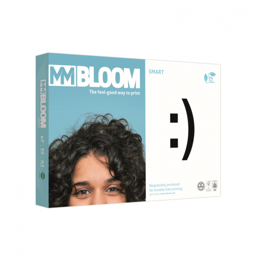 MM BLOOM Kopierpapier Smart 9947A80S A4 80g ws 500Bl, - IGP9947A80S