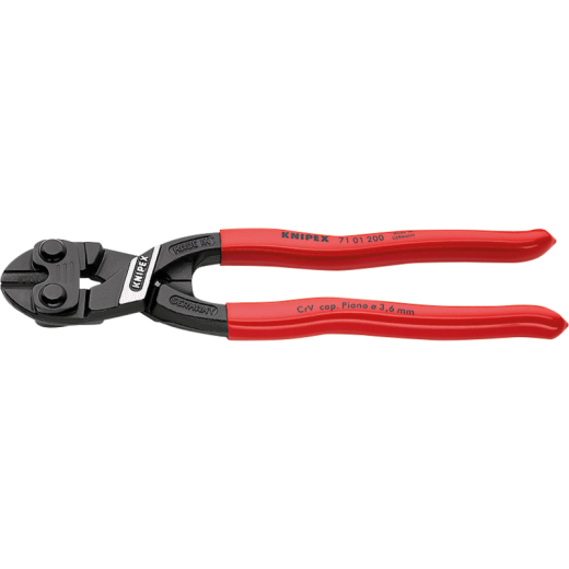 KNIPEX Bolzenschneider CoBolt 71 01 200 200mm Rundschneide, - 481091500