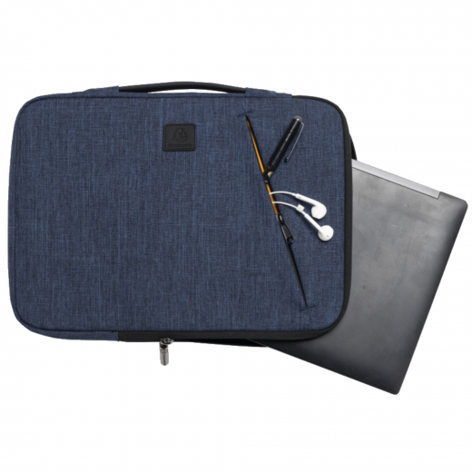 Exacompta Laptoptasche Sleeve 17122E für13Zoll-14Zoll Business bl, - 430011750