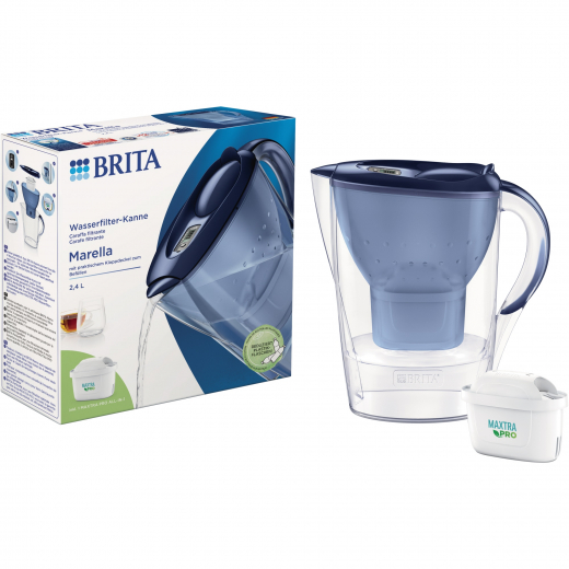 BRITA Wasserfilter Marella 125233 inkl. MX PRO blau, - 439067950