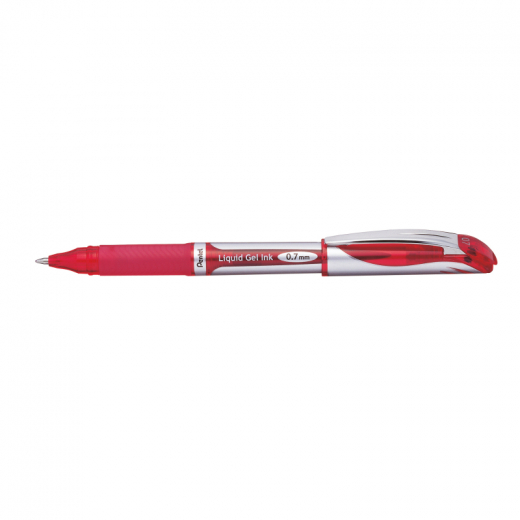 Pentel Gelroller EnerGel BL57-BO 0,35mm Kappenmodell Mine rot, - 046651