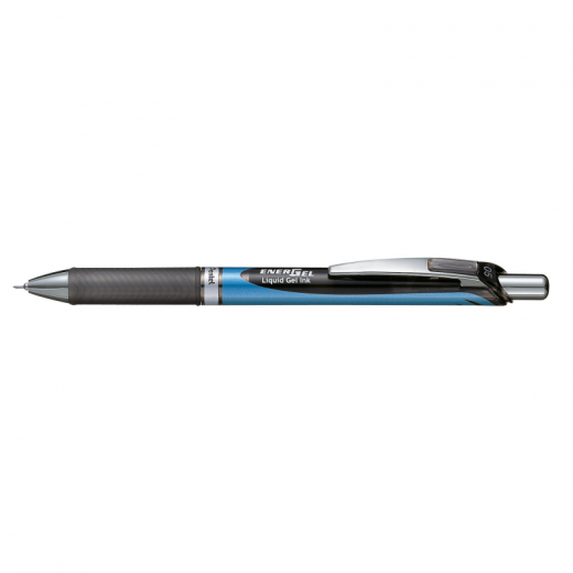 Pentel Gelroller EnerGel Xm Retractable BLN75-AO 0,25mm schwarz,