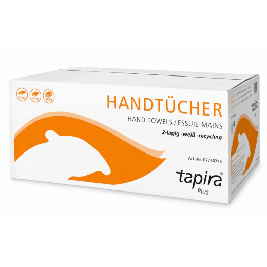 tapira Papierhandtuch Plus 07730751 2lagig 25x33cm ws 20x140Bl., - 446020900