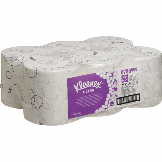 Kleenex Rollenhandtuch Ultra 6780 2lagig 150m AIRFLEX ws 6 St./Pack., - 446207501