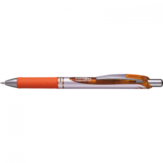 Pentel Gelroller EnerGel BL77-FX 0,35mm Druckmechanik orange,