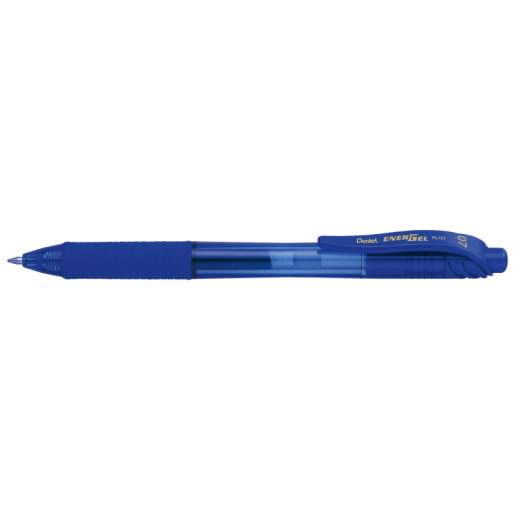 Pentel Gelroller EnerGel X BL107-CX 0,35mm Druckmechanik blau,