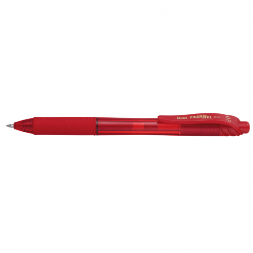 Pentel Gelroller EnerGel X BL107-BX 0,35mm Druckmechanik rot,