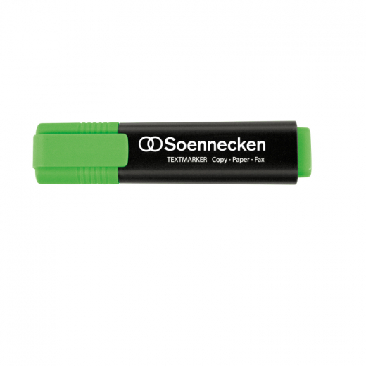 Soennecken Textmarker 3394 2-5mm Keilspitze grün, - 304062760