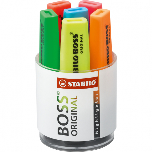 STABILO Textmarker BOSS ORIGINAL 7006 6 St./Pack., - 5651597