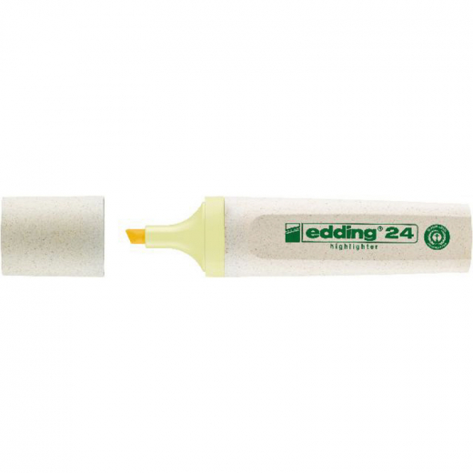 edding Textmarker Highlighter 24 EcoLine 4-24135 2-5mm pa.gelb,