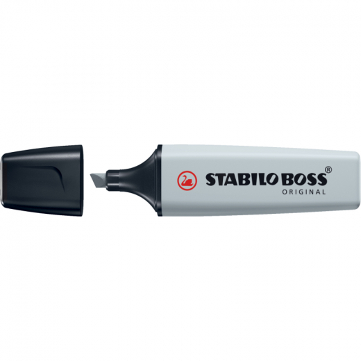 STABILO Textmarker Boss 70/194 2+5mm pastel seidengrau,