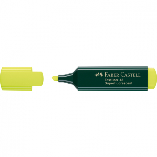 Faber-Castell Textmarker TEXTLINER 48 154807 1-5mm gelb,