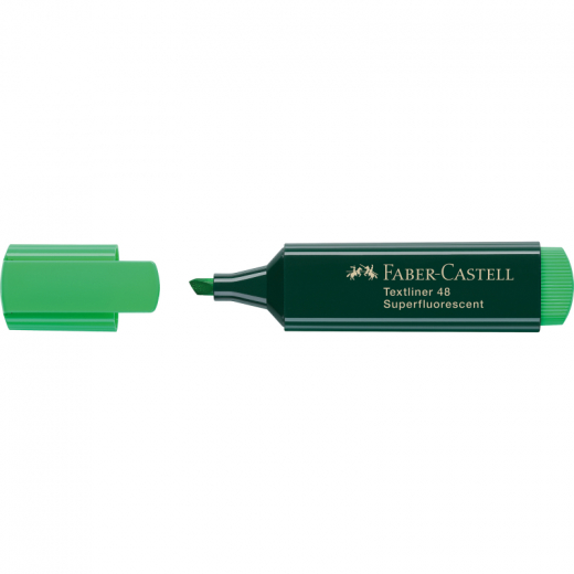 Faber-Castell Textmarker TEXTLINER 48 154863 1-5mm grün,